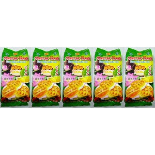 Combo 5 gói Bánh Pía Đậu Xanh Sầu Riêng Hảo Hạng 400g (4 bánh)