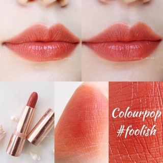 Son ColourPop Lux lipstick Màu Foolish