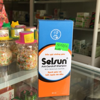 Dầu gội chống gàu và ngứa selsun lọ 50ml