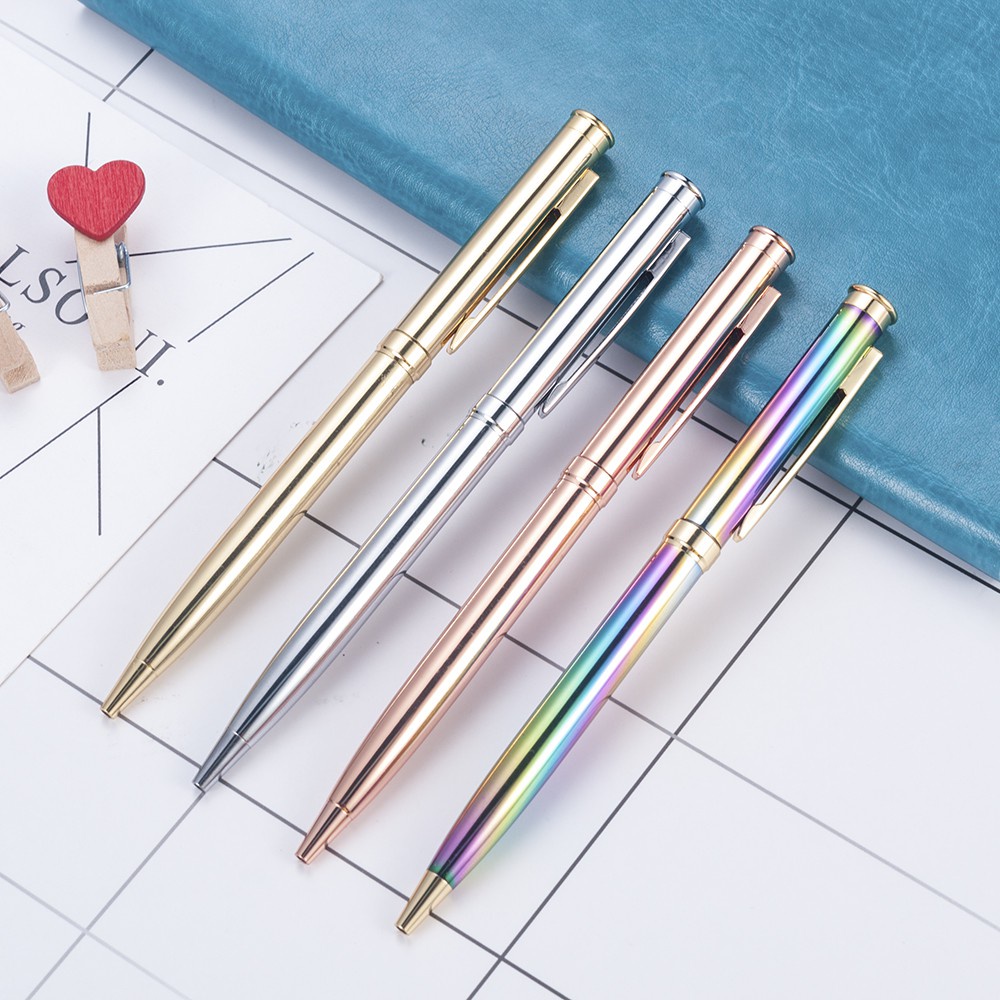 1 Bút Bi Kim Loại Sang Trọng Qipin