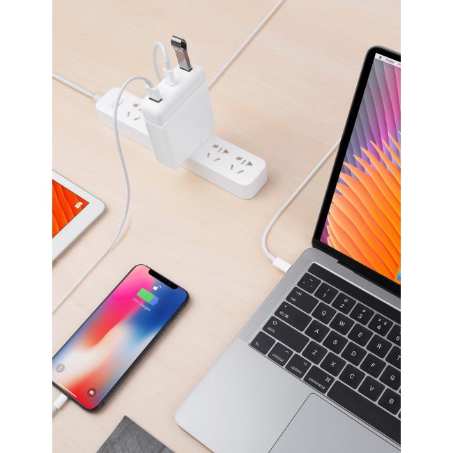Cổng Chuyển HyperDrive USB-C for MacBook 87W Power Adapter