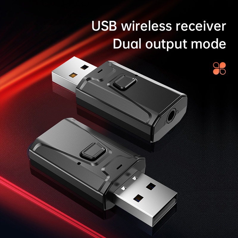 Usb Thu Phát Bluetooth 5.1 Giắc Cắm 3.5mm Cho Tv / Xe Hơi