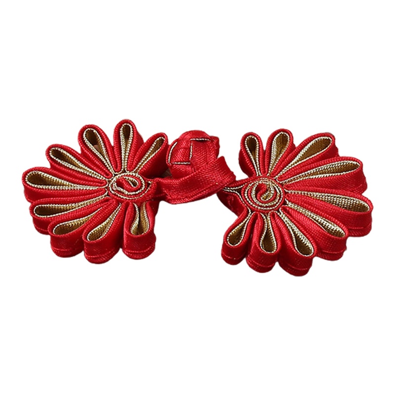 Bộ Quần Áo Phong Cách Trung Hoa QJ ​Nút Thắt Hình Hoa / Ếch Dùng May Áo Choàng Sweater