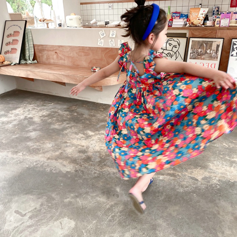 [SALE] VT20 Size90-130 (10-25kg) Váy Đầm cho bé gái (Đầm suông ngắn tay công chúa) Thời trang trẻ Em hàng quảng châu