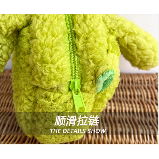Túi xách tote vải HCRS - TX02  hàng loại 1 Quảng Châu nhung lông cừu họa tiết trái tim/gấu/dâu tây phong cách Nhật Bản