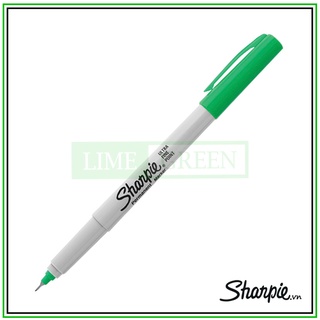 Bút marker lông dầu Sharpie Ultra Fine - Green (Màu xanh lá)