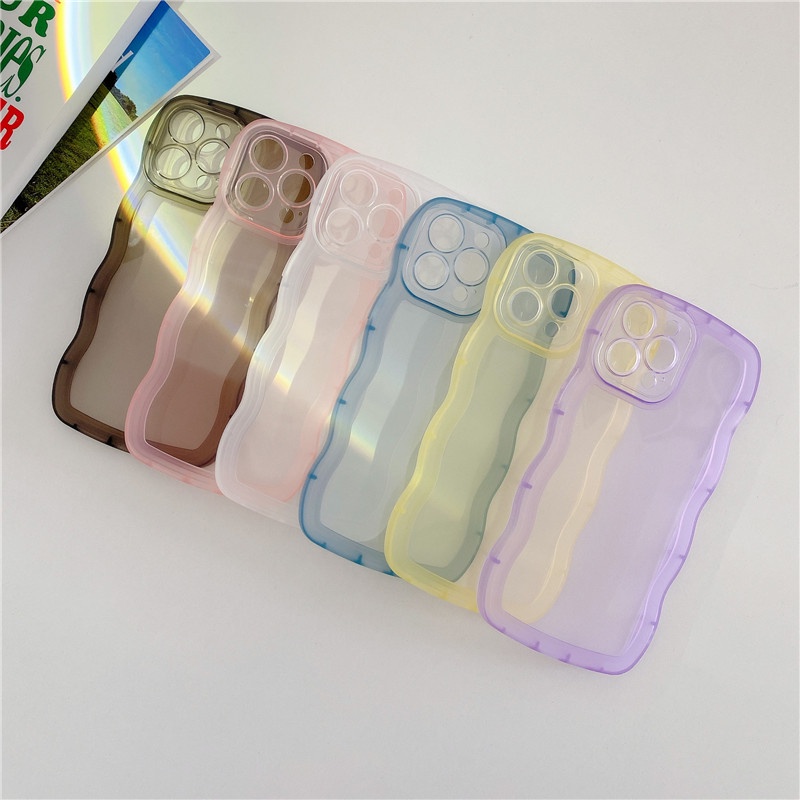 Ốp Điện Thoại Mềm Trong Suốt Chống Va Đập Cho iPhone 11 12 13 Pro Max 13Pro X XR XS Max 7 8 Plus