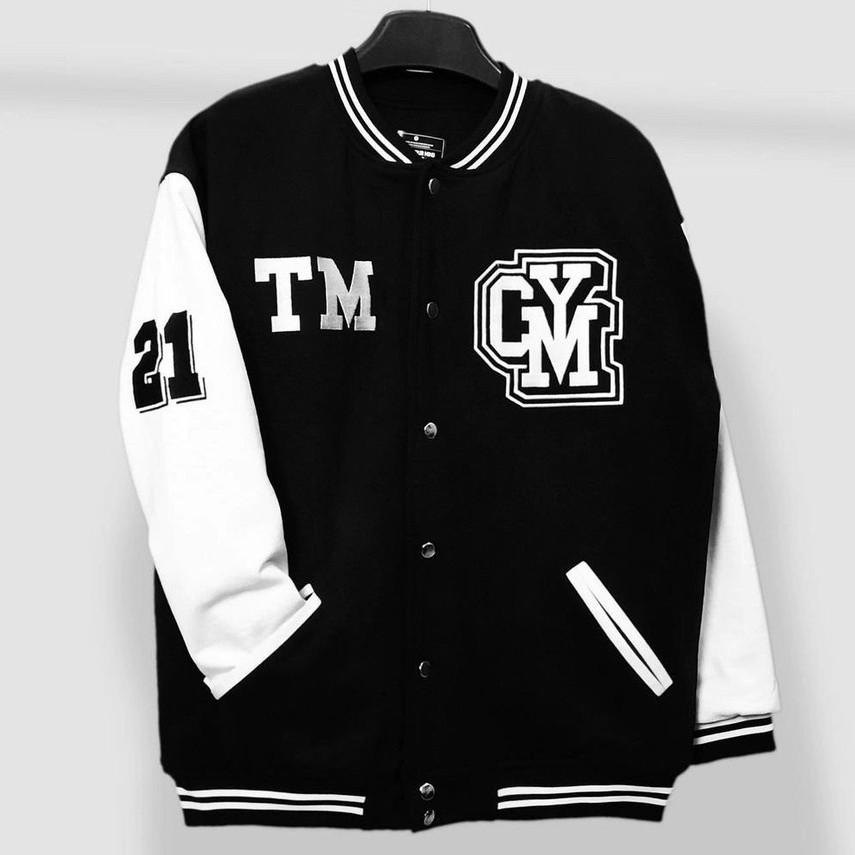 Áo khoác dù nam nữ unisex kiểu bomber form rộng, 2 lớp dày dặn (TM)