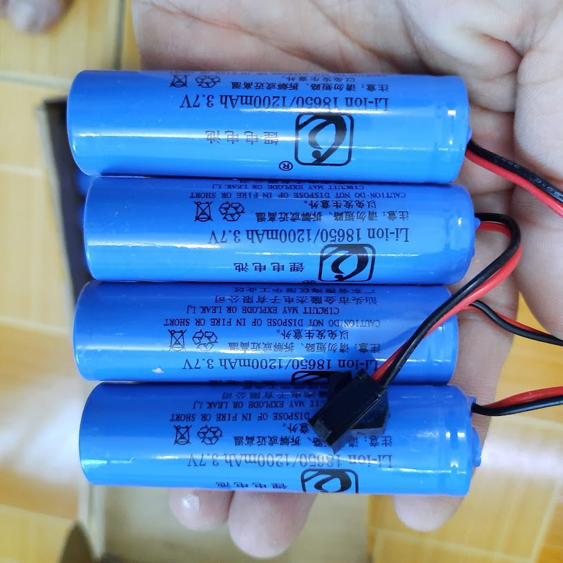 Pin 18650 3.7v 1200mah dung lượng cao cho xe mô hình điều khiển cổng SM