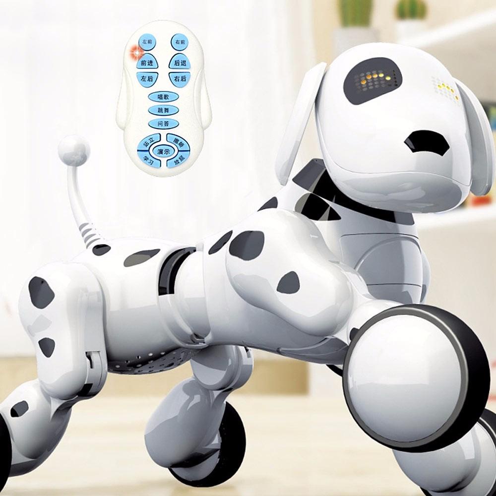 Đồ Chơi Chú Chó Robot Điện Tử Điều Khiển Từ Xa Thông Minh Giáo Dục Sớm Cho Trẻ Em playboys.my