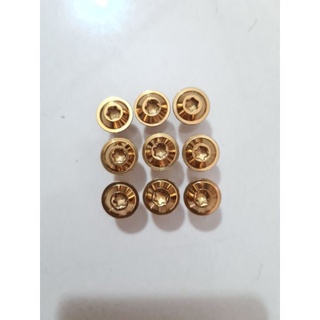 ốc proti inox 304 không gỉ màu vàng