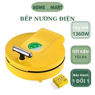 Chảo nướng điện 2 mặt đa năng chống dính CÁT Á - Máy kẹp nướng bánh mì, chiên nướng, rán, làm bánh pancake CT173110722