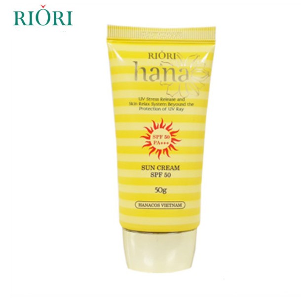 Kem Chống Nắng RIORI SUN CREAM SPF50/ PA Dưỡng ẩm, làm mềm da, giảm kích ứng.