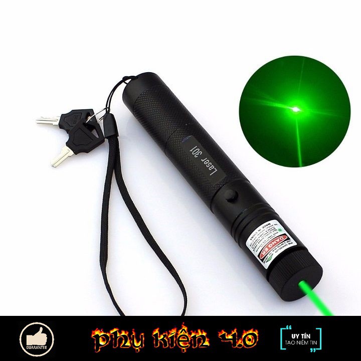ĐÈN PIN LASER 303 TIA XANH SIÊU SÁNG (CỰC CHẤT)