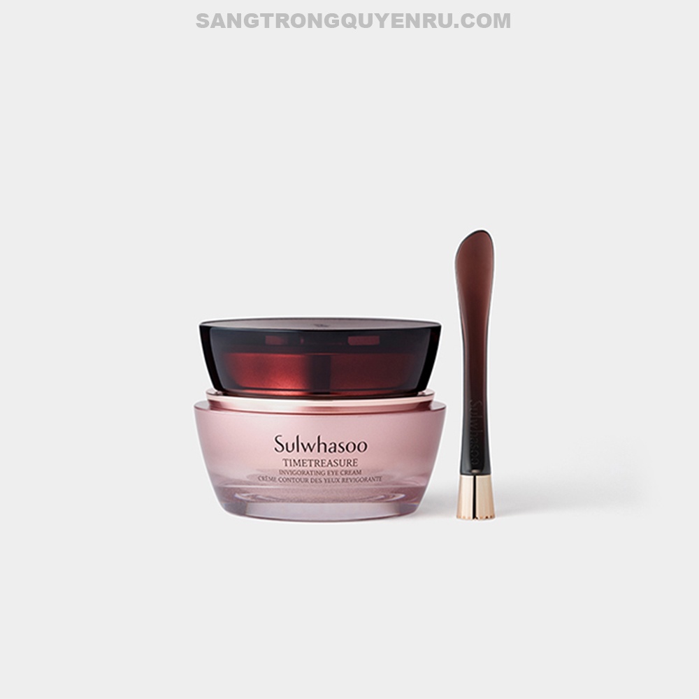 Kem Mắt Thông Đỏ Sulwhasoo Timetreasure Invigorating Eye Cream 25ml - Làm Mịn Và Giảm Quầng Thâm Quang Mắt