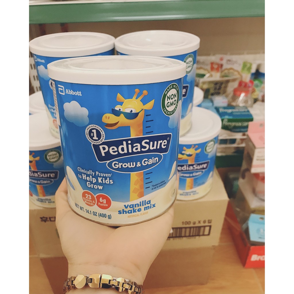 Sữa PEDIASURE MỸ 400g DÀNH CHO BÉ TỪ 1-10 TUỔI Date 03/2023