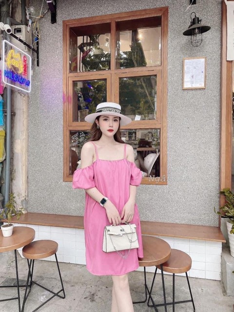 BÁN SỈ VÁY ĐŨI TRỄ VAI