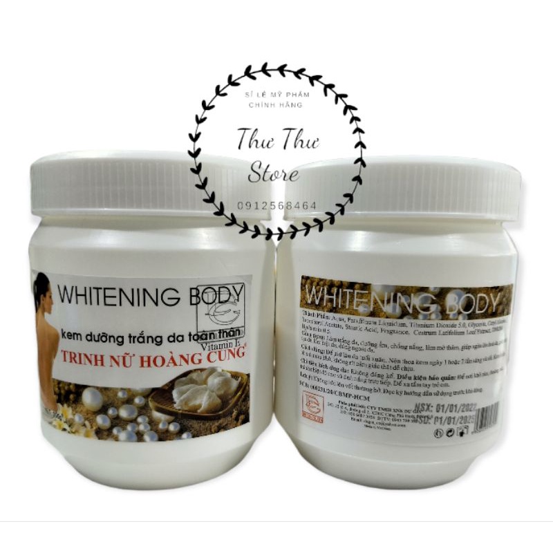 Kem Whitening Body Kem Dưỡng Trắng Da Toàn Thân Trinh Nữ Hoàng Cung