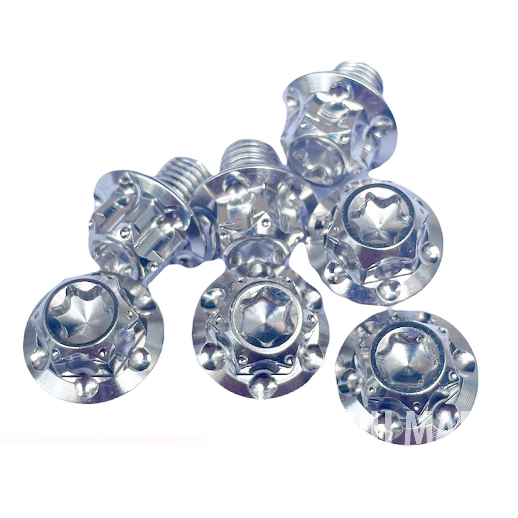 Ốc Chân Kiếng 10li10 Salaya Mẫu Chấm Sao Ren Thuận Ren Nghịch Gắn Được Mọi Dòng Xe PTTT
