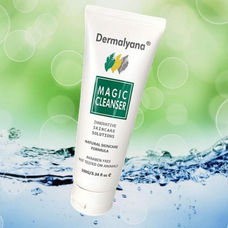 Sữa rửa mặt tẩy tế bào chết, ngăn ngừa mụn Dermalyana Magic Cleanser