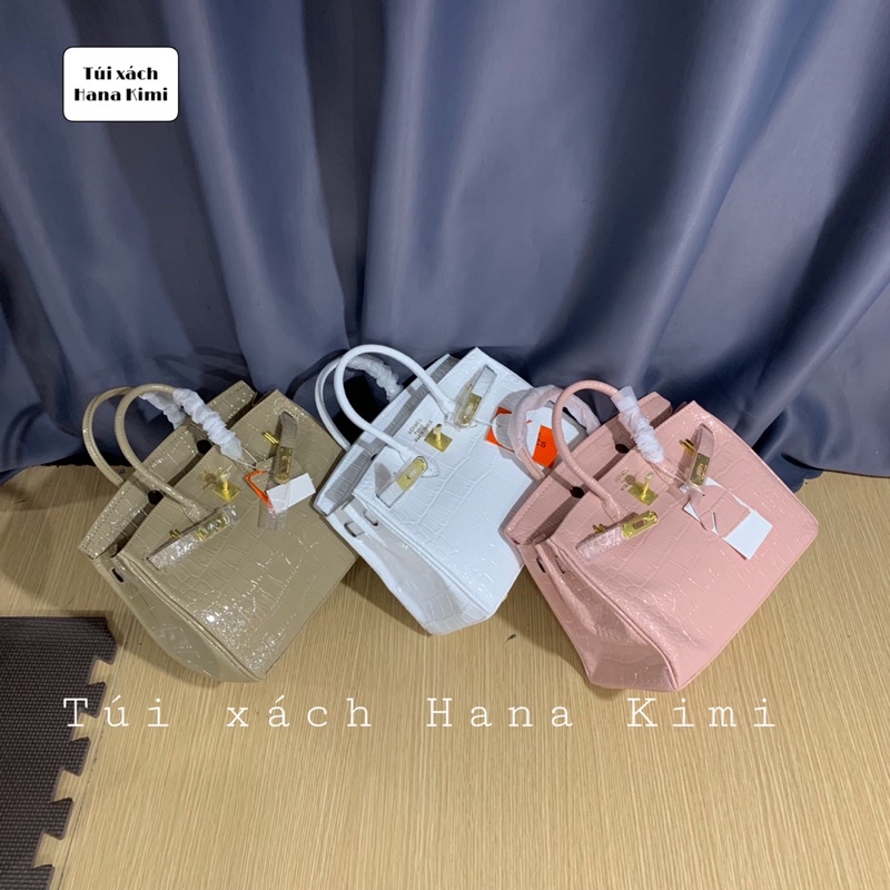 Túi xách Bikin da rắn size 25 - Tặng khăn lụa thắt nơ 🎀