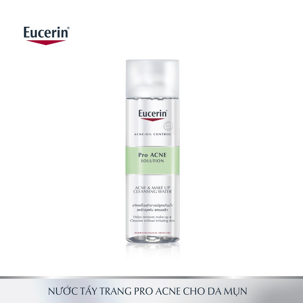[Mã FMCGMALL -8% đơn 250K] Nước tẩy trang Eucerin ProAcne dưỡng ẩm dành cho da mụn 200ml - 87926 | BigBuy360 - bigbuy360.vn