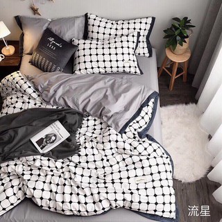 Bộ Chăn Ga Gối Cotton Lụa Siêu Cấp Mẫu CCT26
