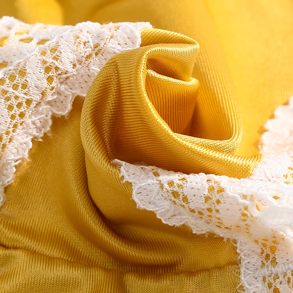 Quần Lót Aijolen Bằng Lụa Satin Phối Ren Mỏng Nhẹ Thoáng Khí Phong Cách Gợi Cảm Cho Nữ