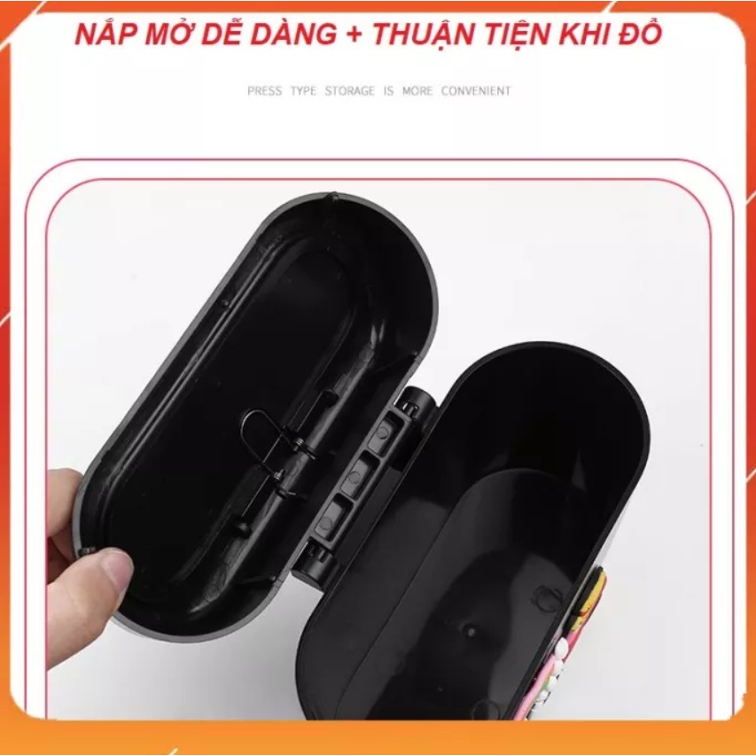 Thùng Rác Siêu Gọn Cho Xe Ô Tô - Thùng Rác Mini Thông Minh - Hàng Nhập Khẩu