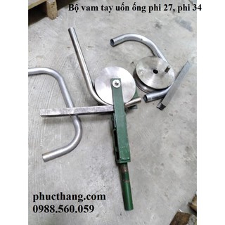 Puly uốn ống - Vam uốn ống tròn 27, 34 trọn bộ - Uốn ống inox và thép. Lô uốn ống, thanh lươn uốn ống, uốn nhôm đồng,