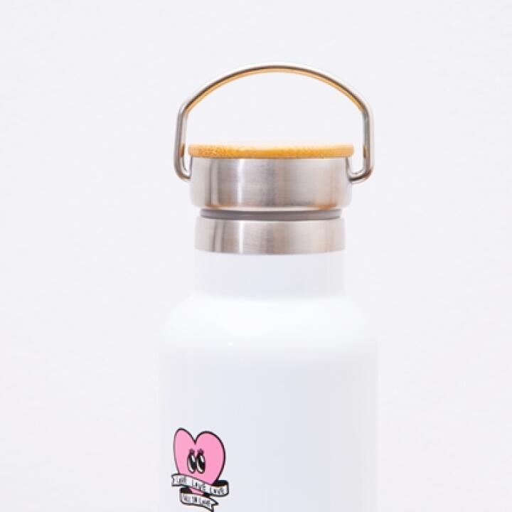 Bình Đựng Nước Tumbler ARTBOX Hàn Quốc Nắp Gỗ Họa Tiết Hình Vẽ Xinh Xắn Dung Tích 500ml