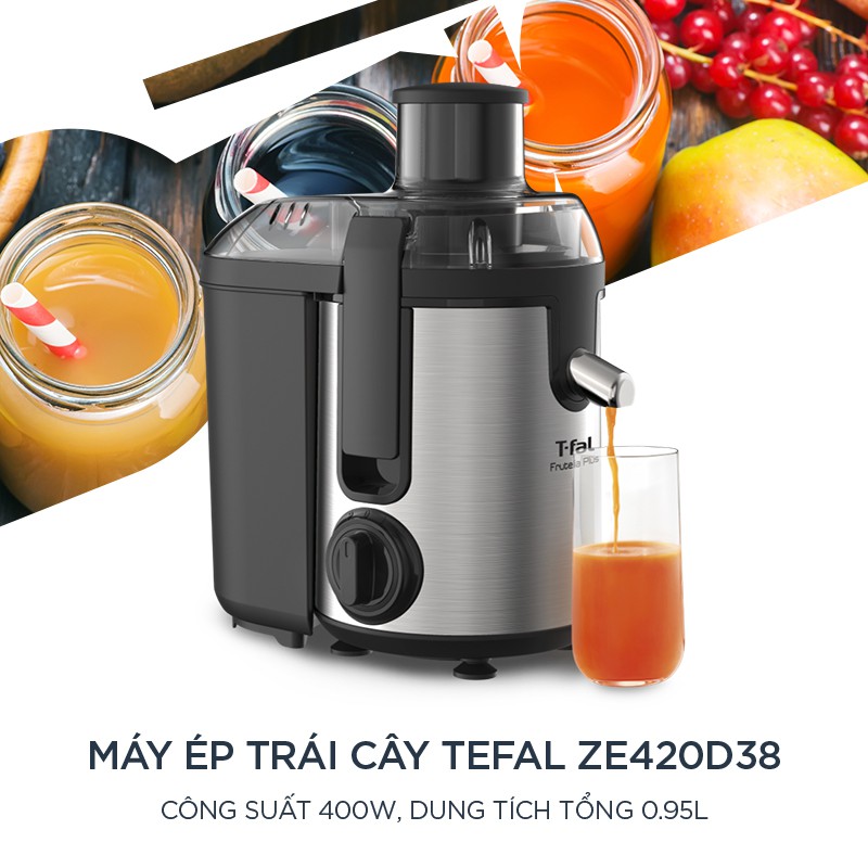 Máy ép trái cây Tefal ZE420D38 - Thương hiệu Pháp