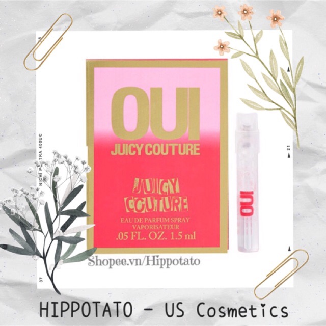 Juicy Couture Oui EDP - Vial Sample mẫu thử nước hoa