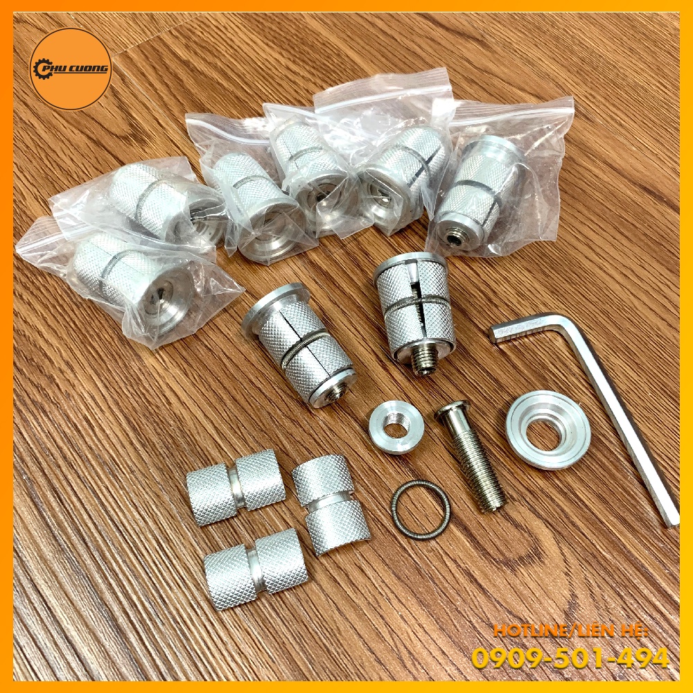 Bông Mai Rút Xe Đạp Chất Liệu Inox Siêu Nhẹ &amp; Chổng Gỉ - Độ Bền Cao Và Tăng Thẩm Mỹ Cho Xe Đạp