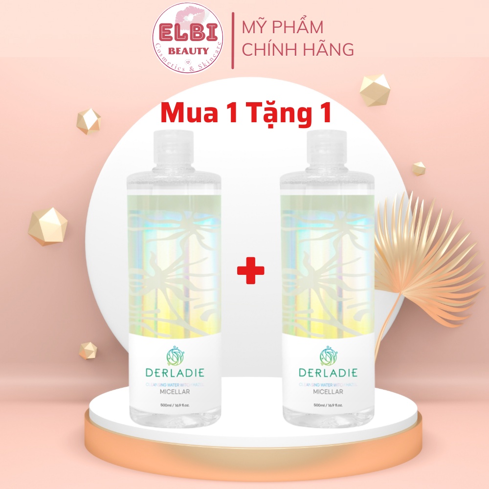 Nước Tẩy Trang Derladie Cây Phỉ Dành Cho Da Dầu Mụn Cleansing Water Witch Hazel | BigBuy360 - bigbuy360.vn