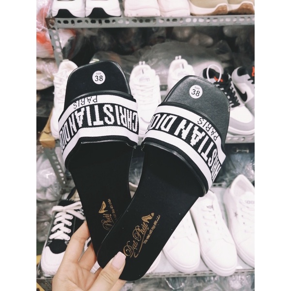 Dép bệt nữ đế bằng dép lép kẹp ngón đính nơ chạy bộ đi biển đẹp rẻ thời trang