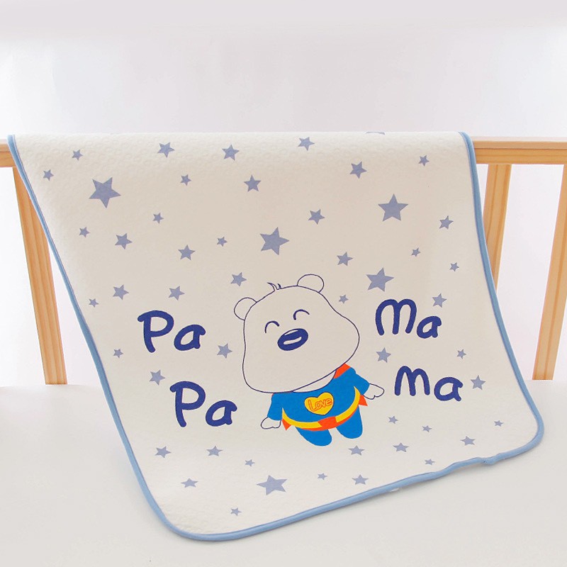 Miếng lót chống thấm 3D lưới Love Mapa Papa 50*70cm