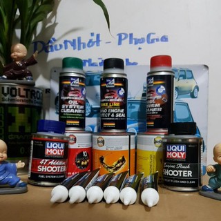 [DauNhot-PhuGia] Combo 3 chai súc động cơ Bluchem, phụ gia xăng- nhớt Bluechem nano nhớt tối ưu bám dinh nhớt