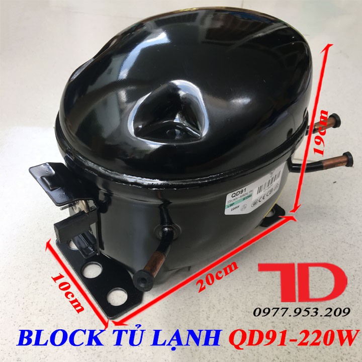 Block Tủ Lạnh QD91 220W từ 450L đến 650L