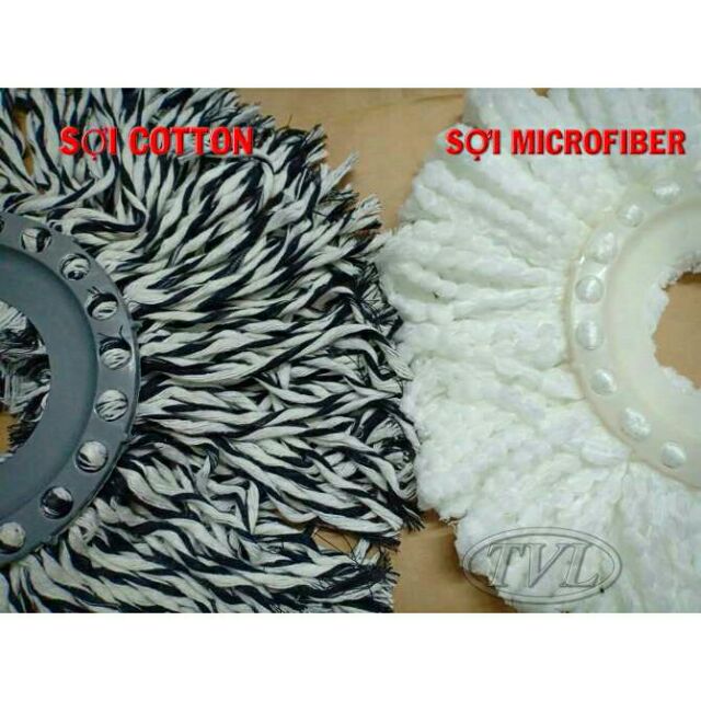 Bông LAU NHÀ SỢI COTTON SIÊU THẤM NƯỚC