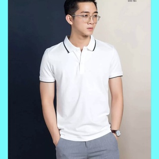 Áo thun polo nam cổ bẻ - form thanh lịch sang trọng - hàng xuất xịn