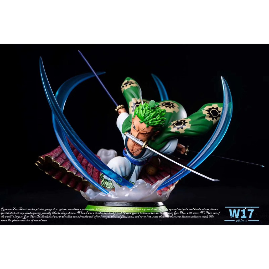 Mô hình chibi nhân vật Zoro băng hải tặc mũ rơm