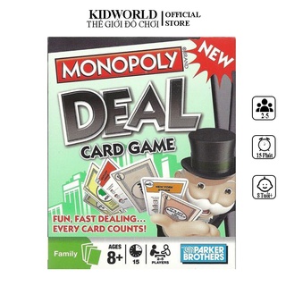 Thẻ Bài Monopoly Deal Pack, Trò Chơi Bài Tỷ Phú Cho Nhóm 2-5 Người Chơi