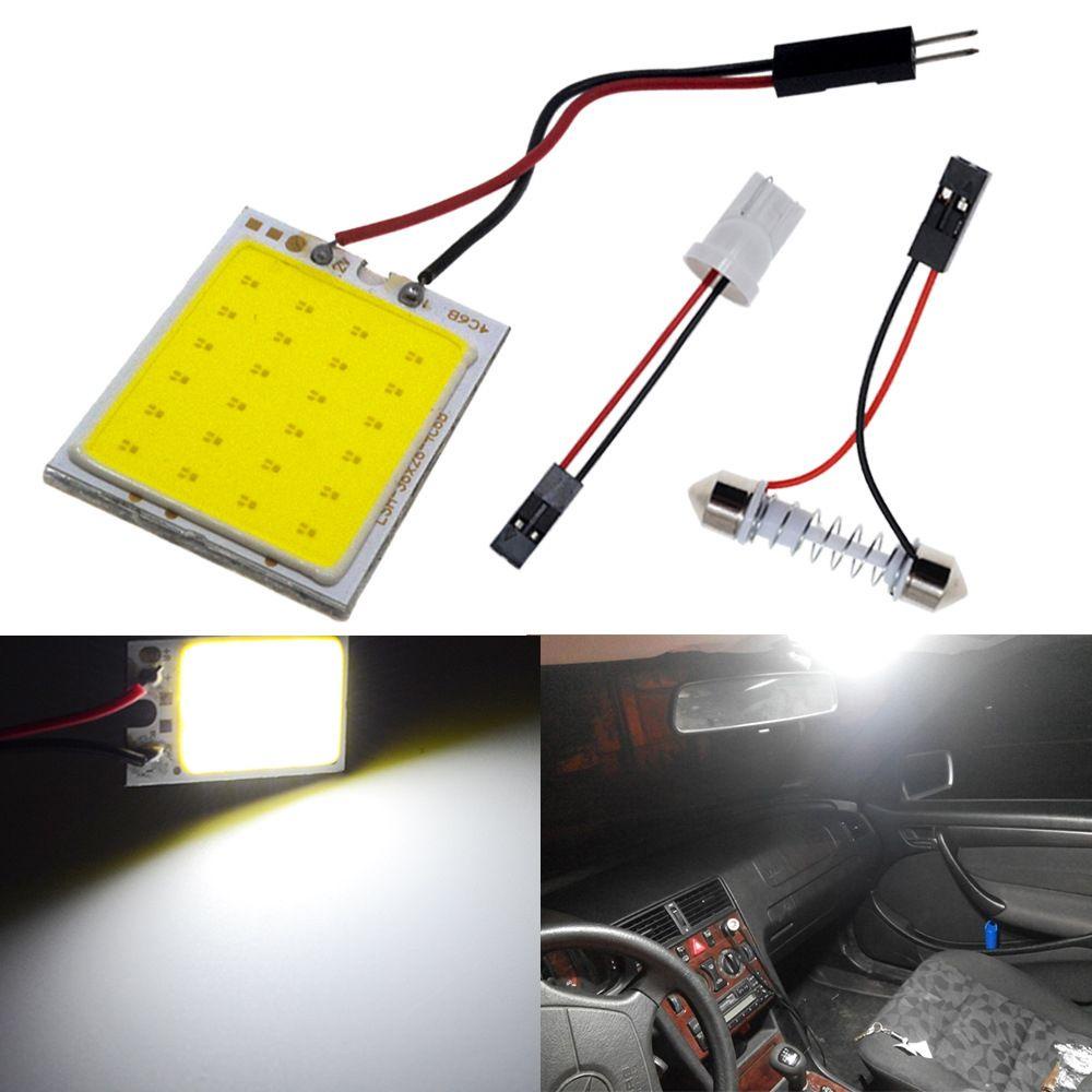 1 Đèn LED COB 12V Siêu Sáng Cho Xe Hơi
