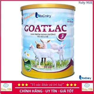 Sữa Goatlac số 3 900g 1-3 tuổi