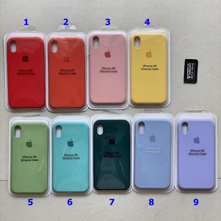 Ốp lưng iPhone XR Silicon Apple Chống bẩn
