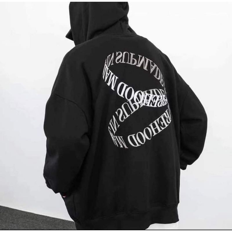 Áo khoác Hoodie In Chữ Nhiều Màu Nữ  FREESHIP  Jacket from rộng unisex có mũ cá tính