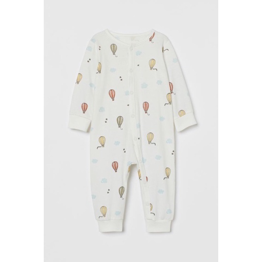 body dài tay, pyjamas cho bé HM auth size từ sơ sinh