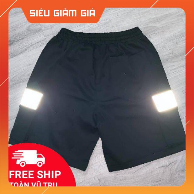[Hình thật] quần short kaki túi hộp phản quang Unisex