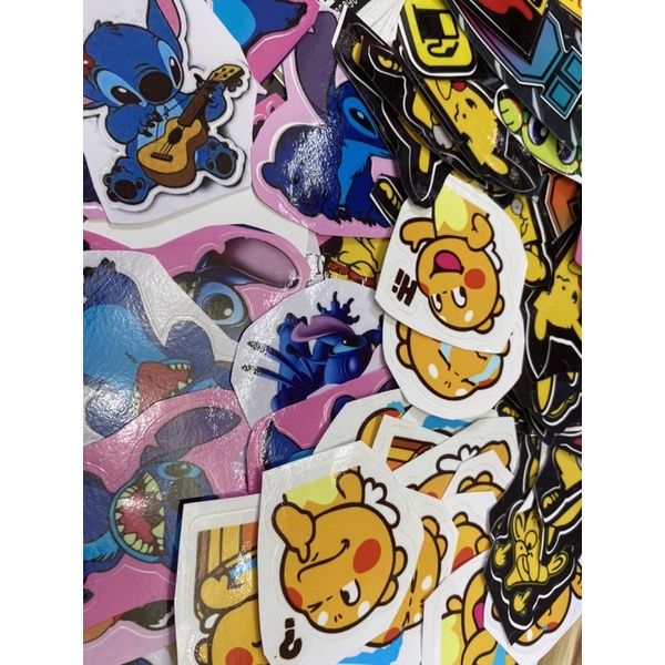 SET 50 LOGO DECAL 3 LỚP TRANG TRÍ XE /STICKER LOGO CHỮ / STICKER HÌNH
